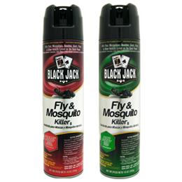 Blackjack fly and mosquito spray