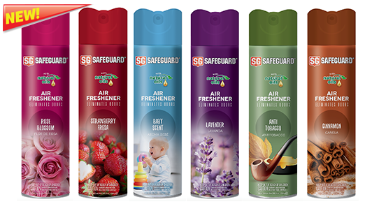 Safeguard® Air Fresh Fragrance Sprays